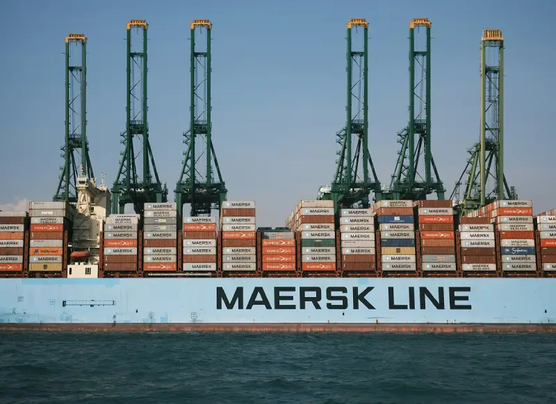Challenges for Innovación y operación continua para la red logística global de Maersk