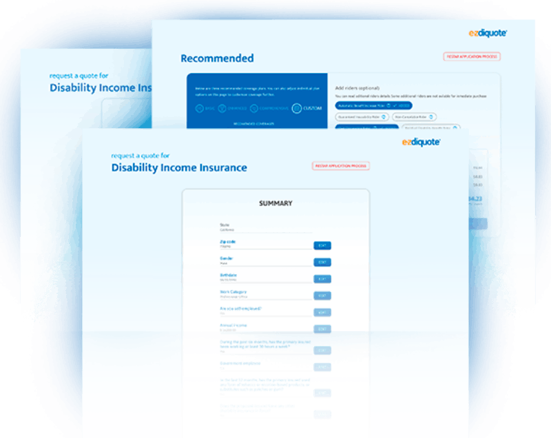 Challenges for Experiencia de cotización inteligente para seguros de discapacidad
